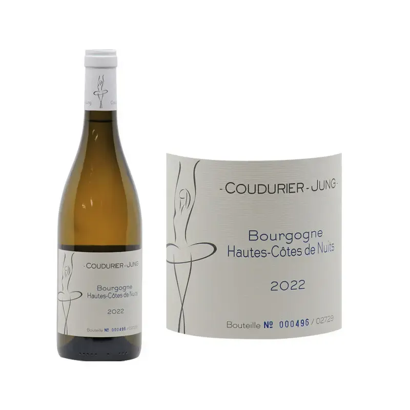 Bouteille Coudurier-Jung, l'étiquette à la danseuse